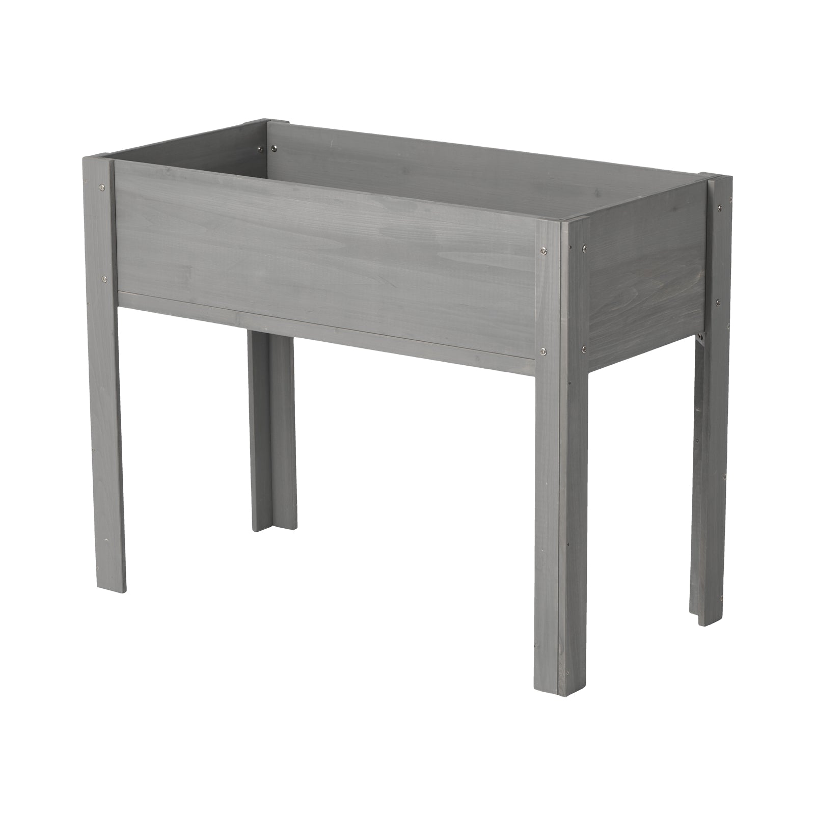 Raised Garden Bed with Legs, Elevated Wooden Planter Box for Outdoor Plants Flowers Fruits Vegetable Herb Growing