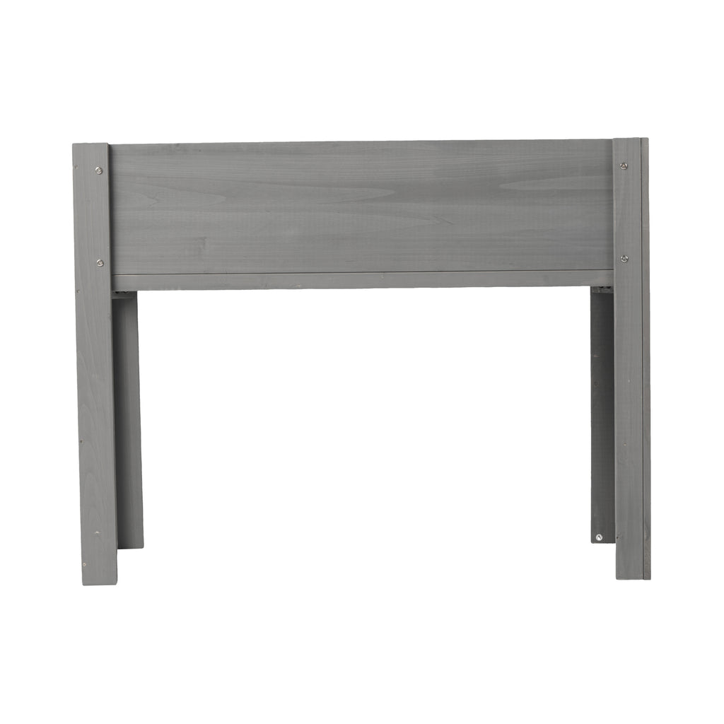 Raised Garden Bed with Legs, Elevated Wooden Planter Box for Outdoor Plants Flowers Fruits Vegetable Herb Growing