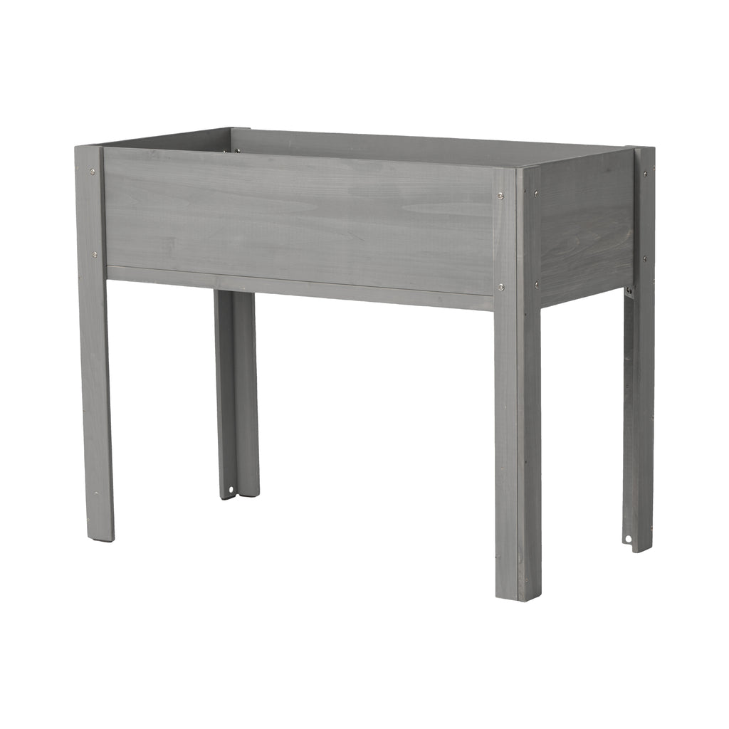 Raised Garden Bed with Legs, Elevated Wooden Planter Box for Outdoor Plants Flowers Fruits Vegetable Herb Growing