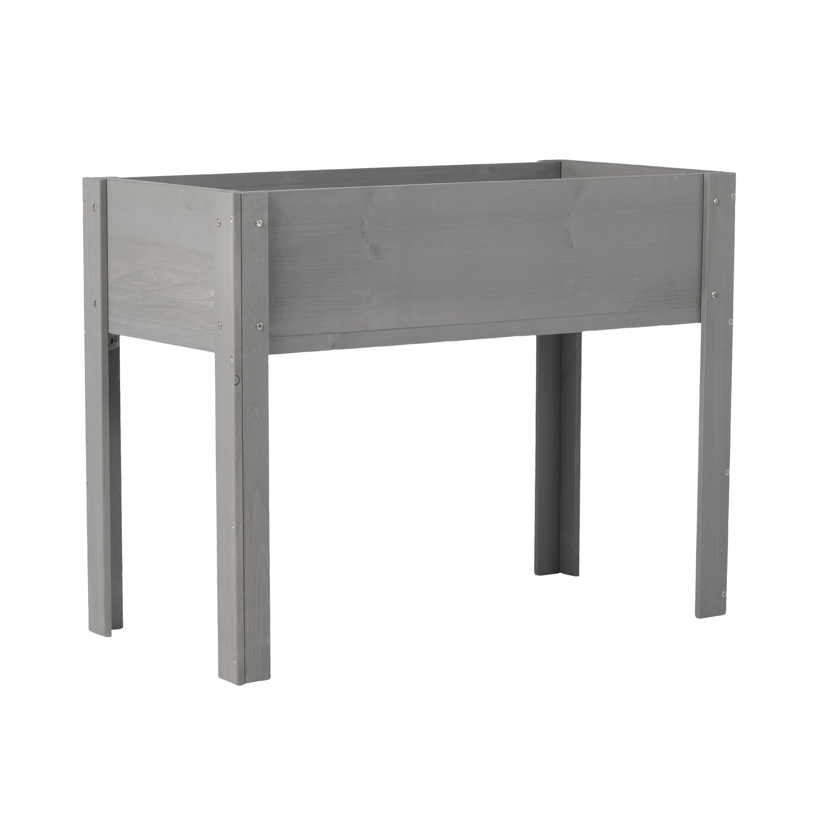 Raised Garden Bed with Legs, Elevated Wooden Planter Box for Outdoor Plants Flowers Fruits Vegetable Herb Growing